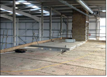 Reinstalling the precast concrete units