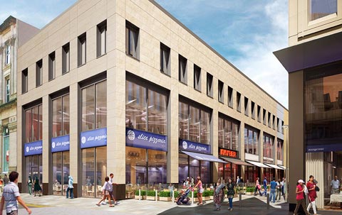 The scheme will create a new city focal point