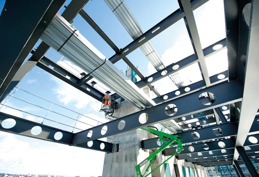 Exposed steelwork will be a nod to the area’s historic buildings