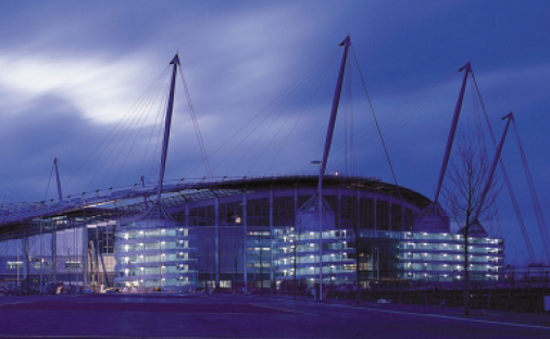 Tension-tie system used in the roof of the Ethiad Stadium&lt;Br&gt;&#39;&#39;(Image courtesy of SDM)&#39;&#39;