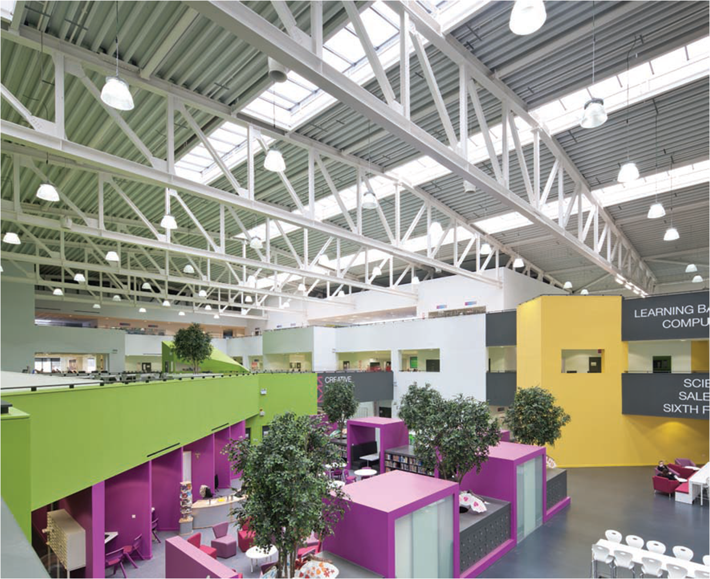 Interior of St John Bosco Arts College