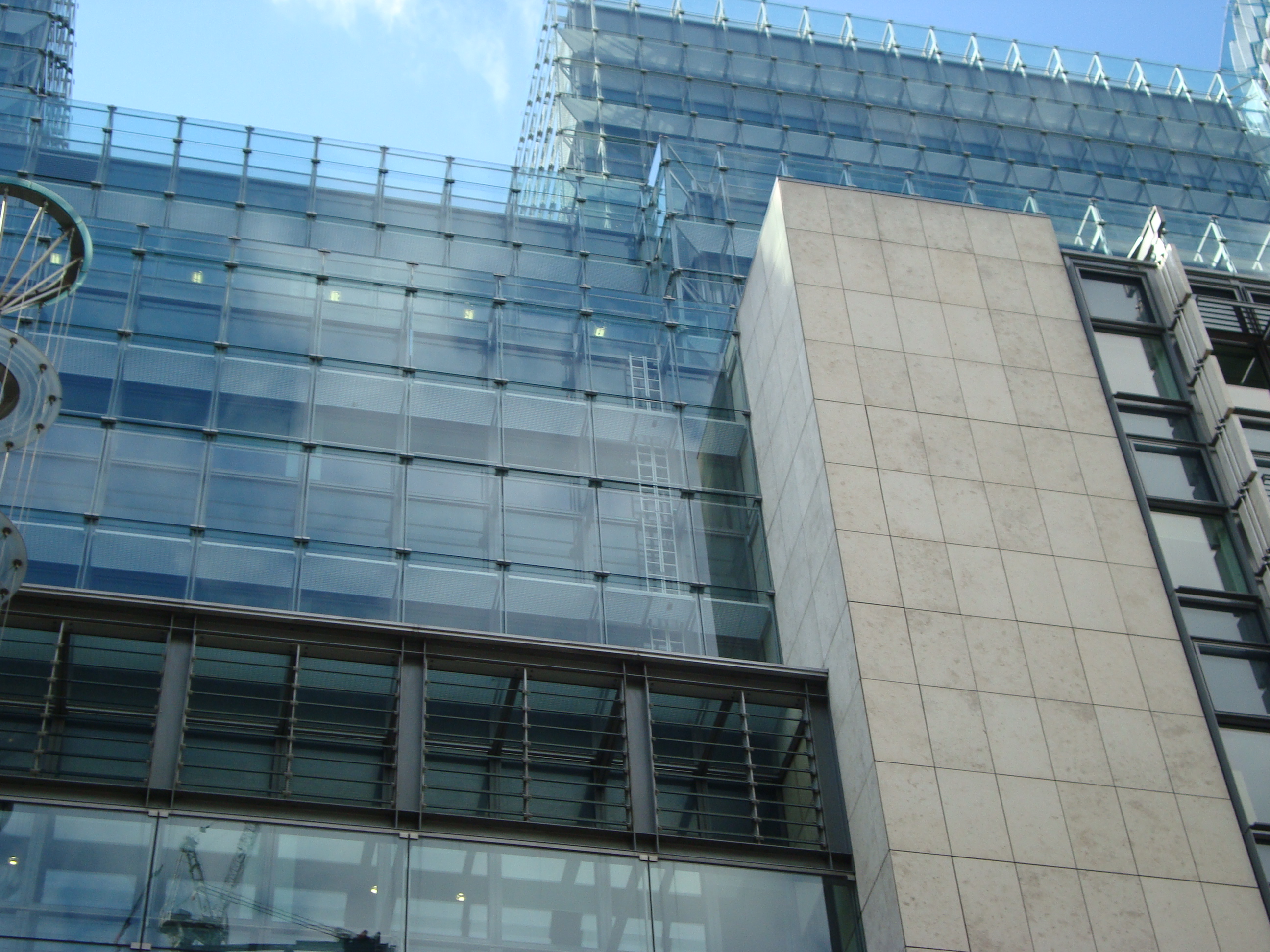 Note the access ladders inside the cavity