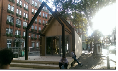 Circular building, London, 2016