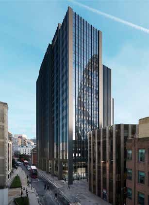 Visualisation of the completed building