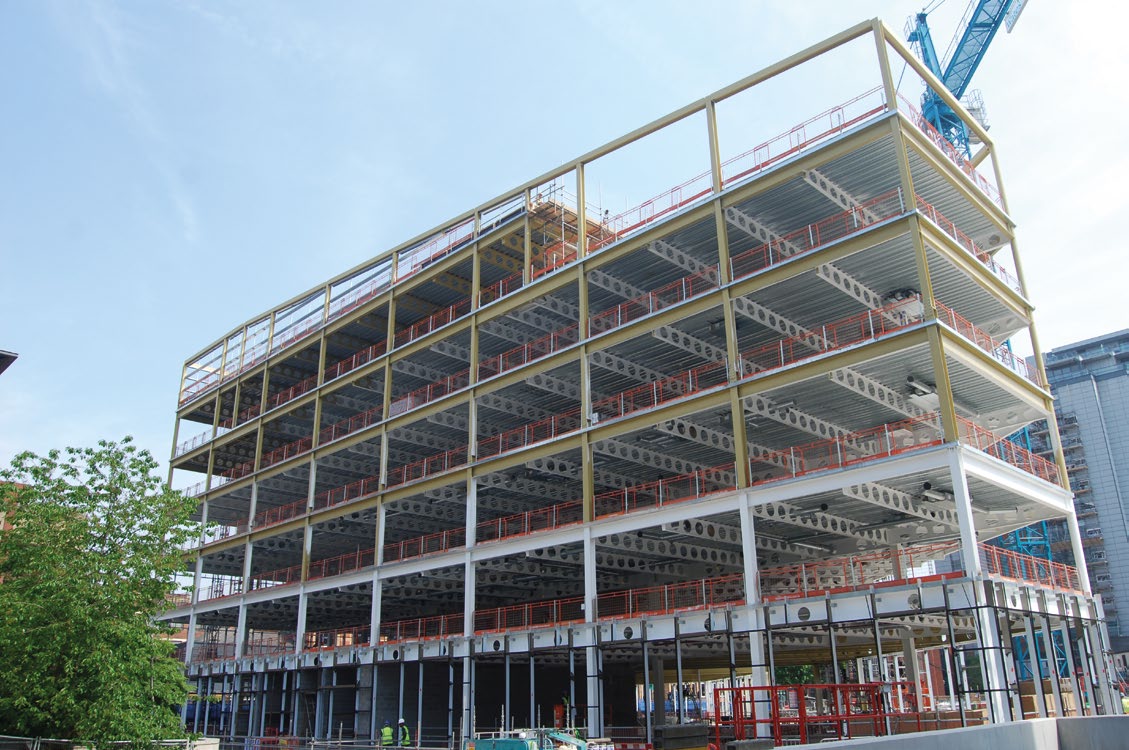 The topmost floor accommodates an outdoor terrace