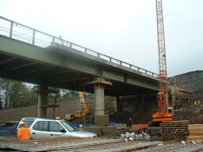 A650 Bingley relief Road, Cottingley Viaduct