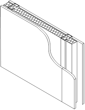 Single light steel frame (with quilt)