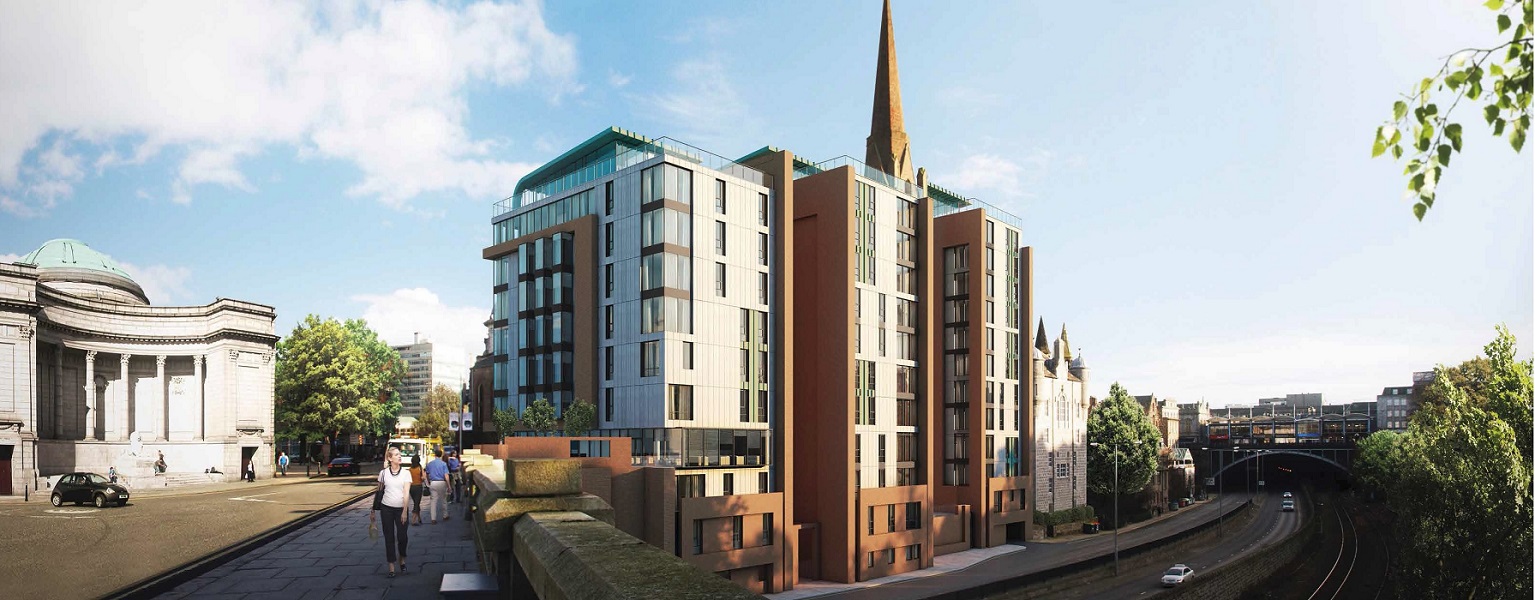 How the completed scheme will look