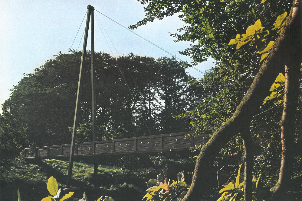 Almondell Footbridge, Midlothian