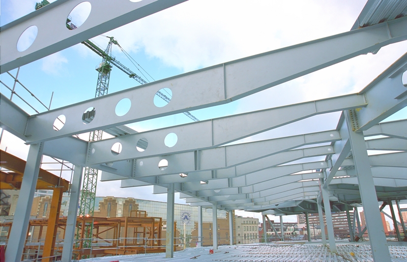 Tapered cellular girder&lt;br&gt;&#39;&#39;(Image courtesy of FABSEC Ltd.)&#39;&#39;