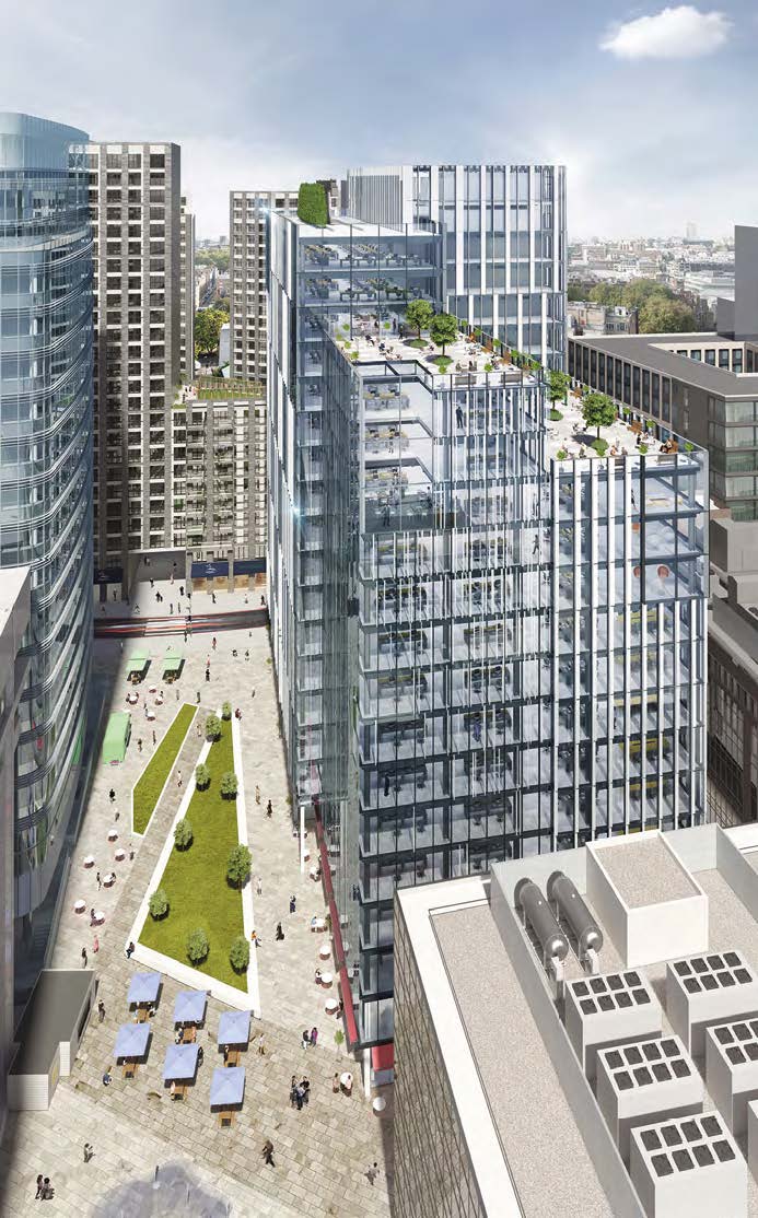 One Braham sits to the south of a new public realm