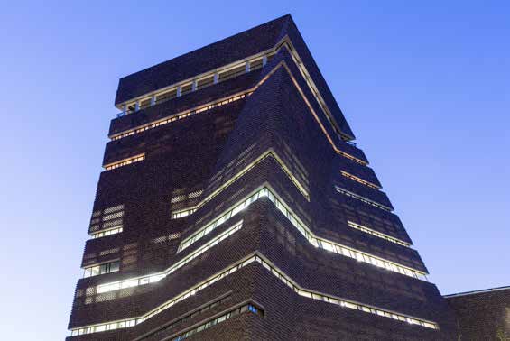 The completed Tate Modern Extension