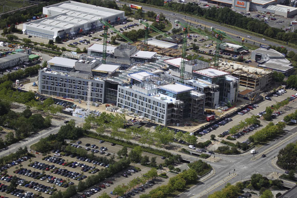 Aerial view of Quadrant:MK