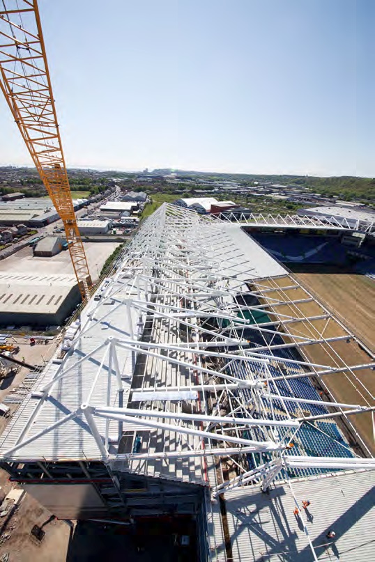 The new upper tier takes shape