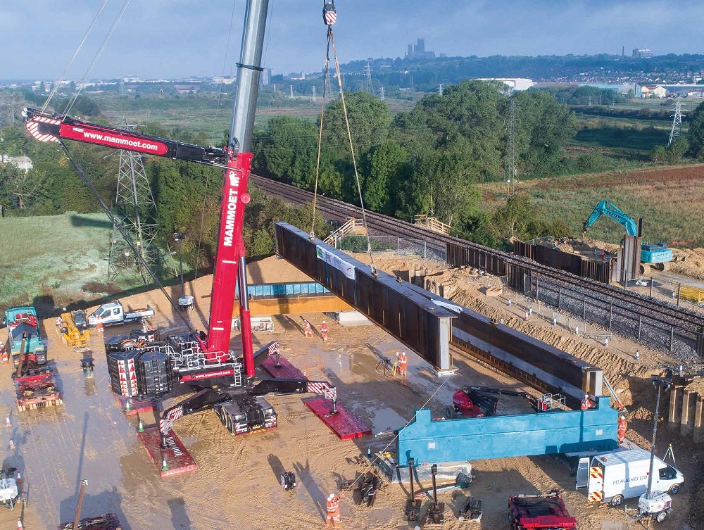 Weathering steel elements were chosen because they need little or no maintenance