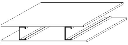 Light steel joist (without quilt)