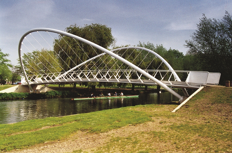Renaissance Bridge, Bedford&lt;br&gt;&#39;&#39;(Image courtesy of Angle Ring Co. Ltd.)&#39;&#39;