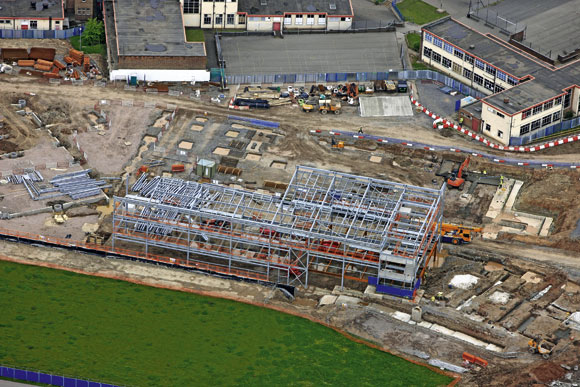 Speed of construction was a key factor in choosing steel for NUSA