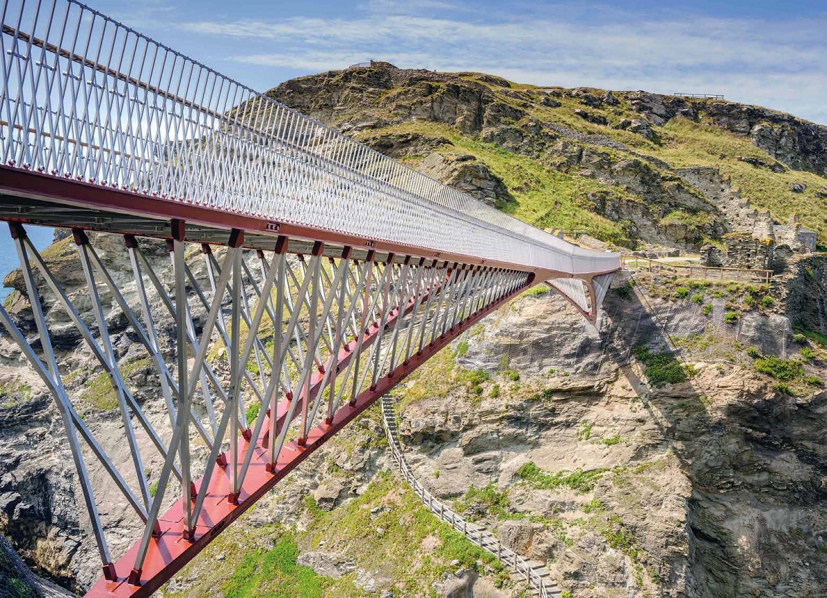 The spectacular bridge is now open to tourists