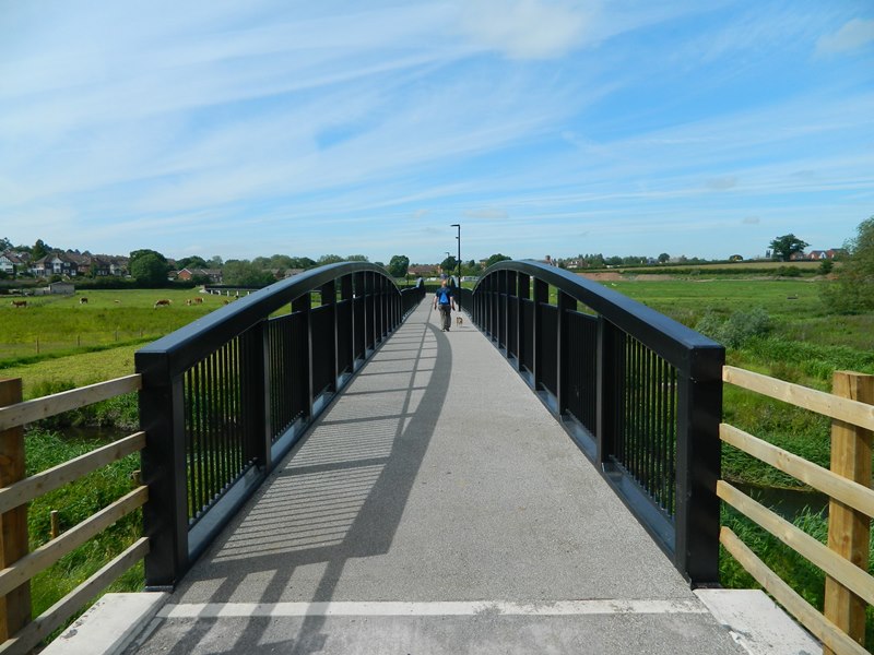 Parapet on a Vierendeel girder (Image courtesy of Nusteel Structures Ltd.)