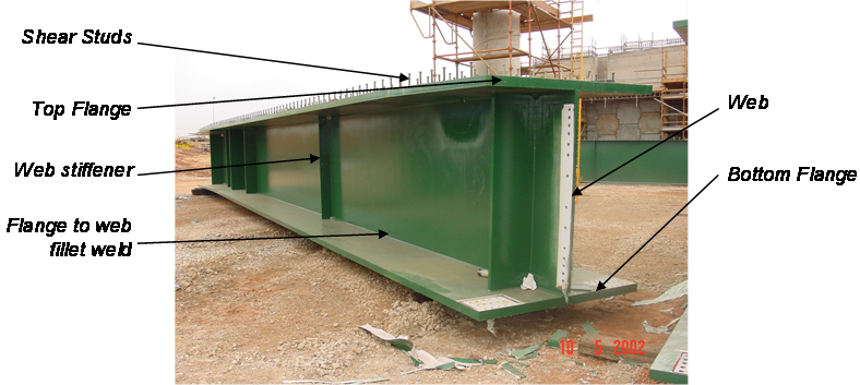 Steel plate girder terminology