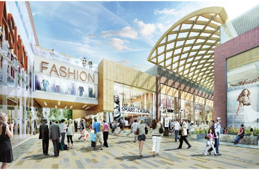 Visualisation of a Lexicon mall