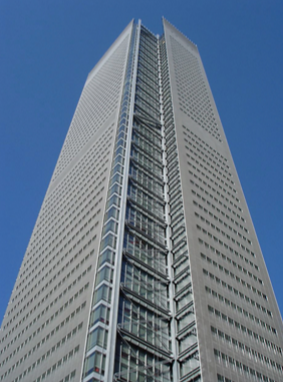 The New York Times Buildings <br>''(Image courtesy of International Paint)''