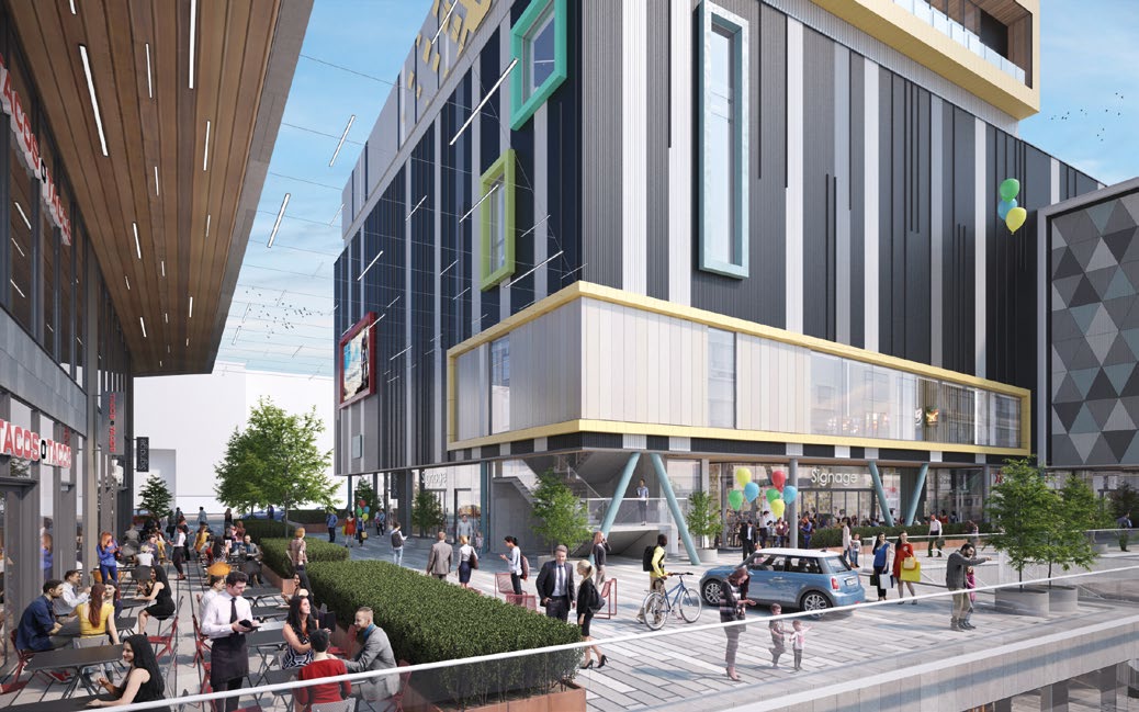 How the cinema block will look