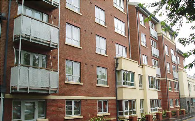 Steel frame residential development with good acoustic performance