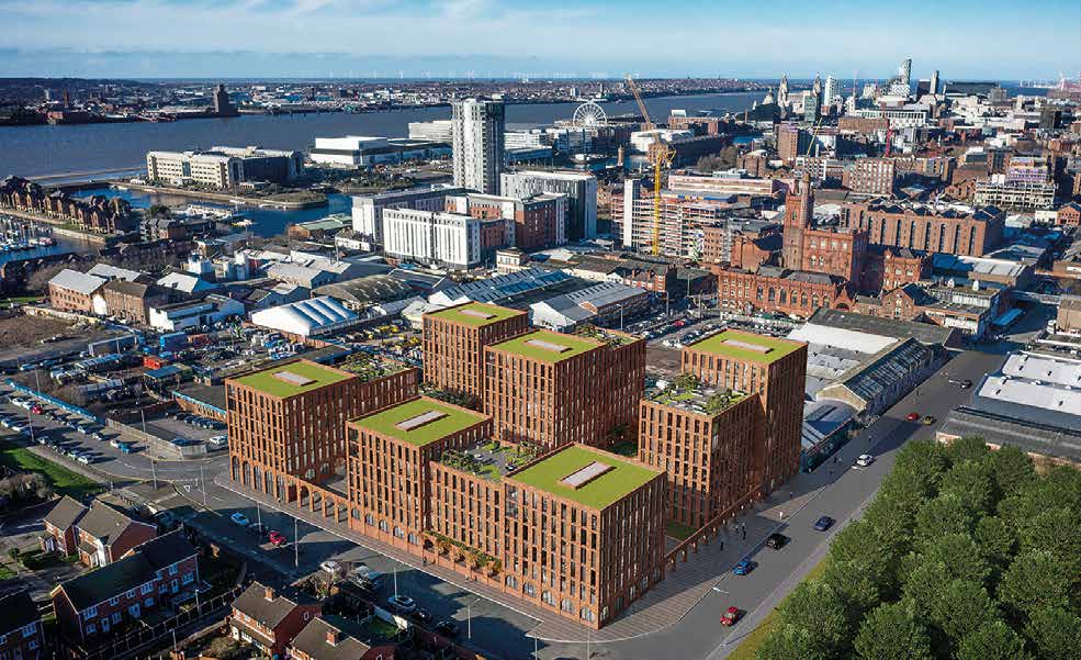 The completed scheme will transform a large former industrial site in the Baltic Triangle