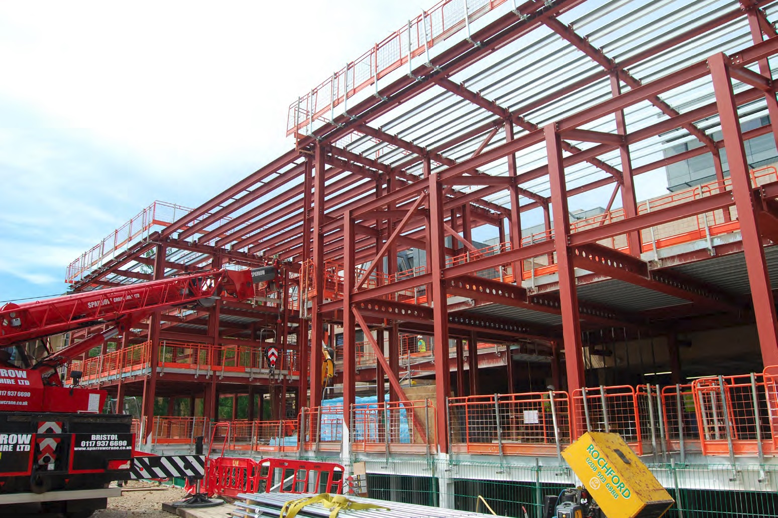 The 100m-long extension is structurally independent