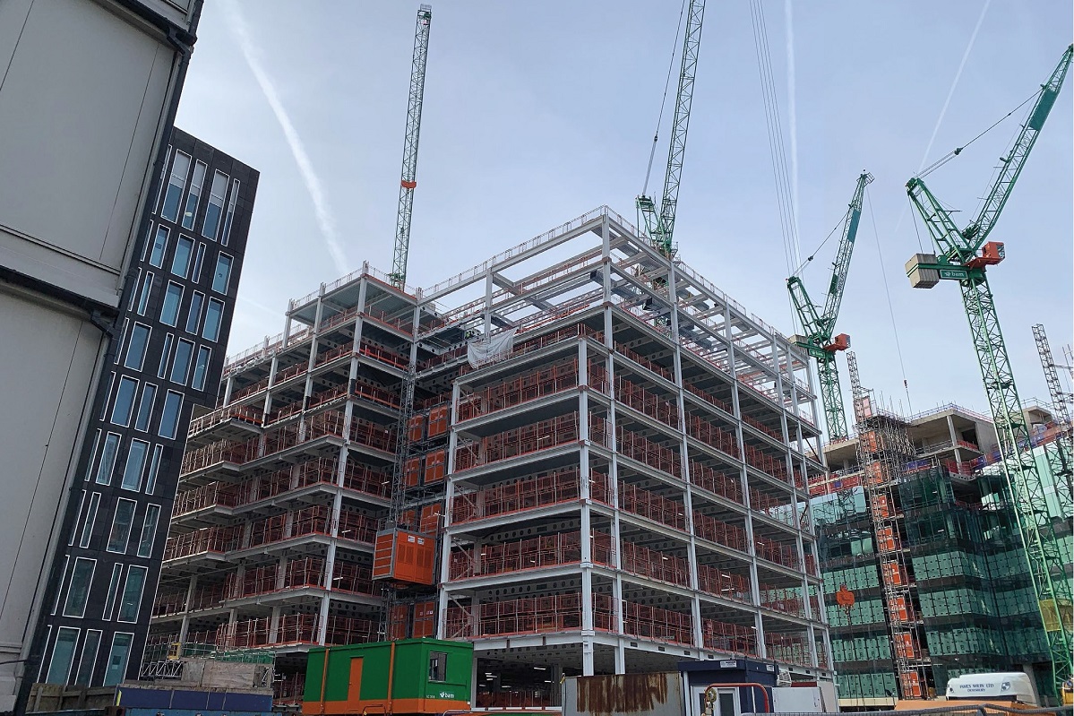 S1 and its neighbour S2 (on left) have been designed to look like one single entity