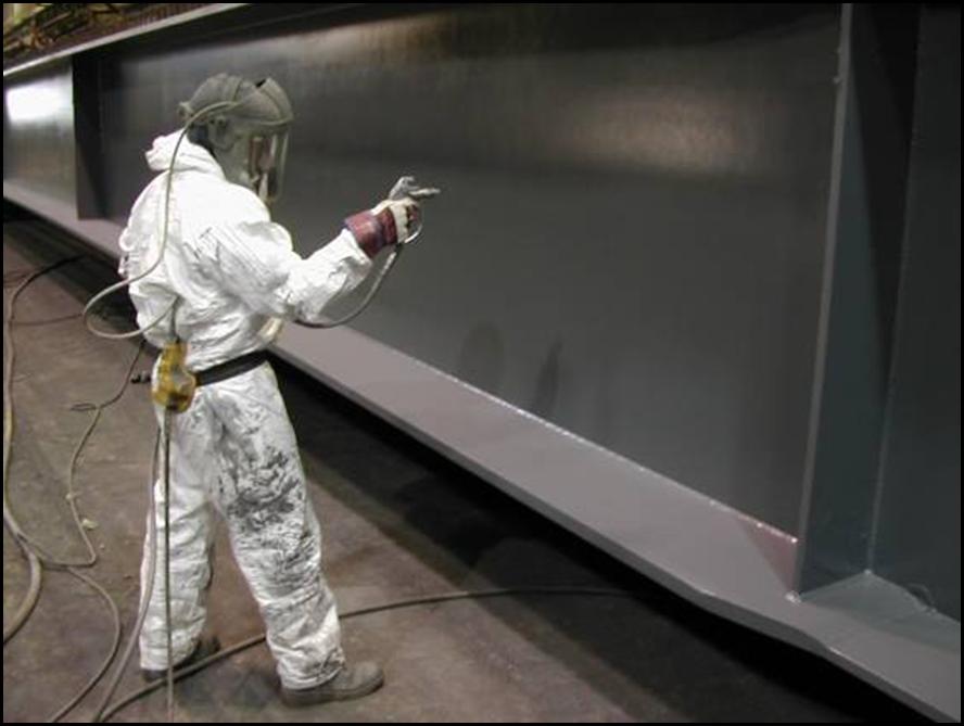 Airless spray application of paint