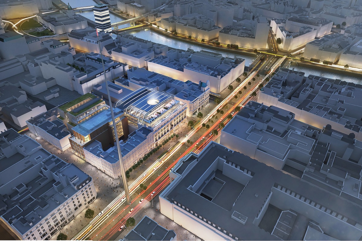 The completed Clerys Scheme will create a new landmark destination for the north side of Dublin’s Liffey River