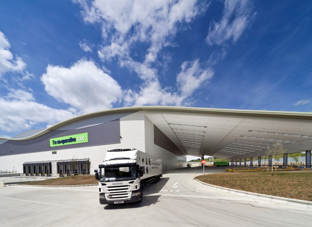 Co-op distribution centre, Andover&lt;Br&gt;&#39;&#39;(Image courtesy of Severfield (Design &amp; Build) Ltd)&#39;&#39;