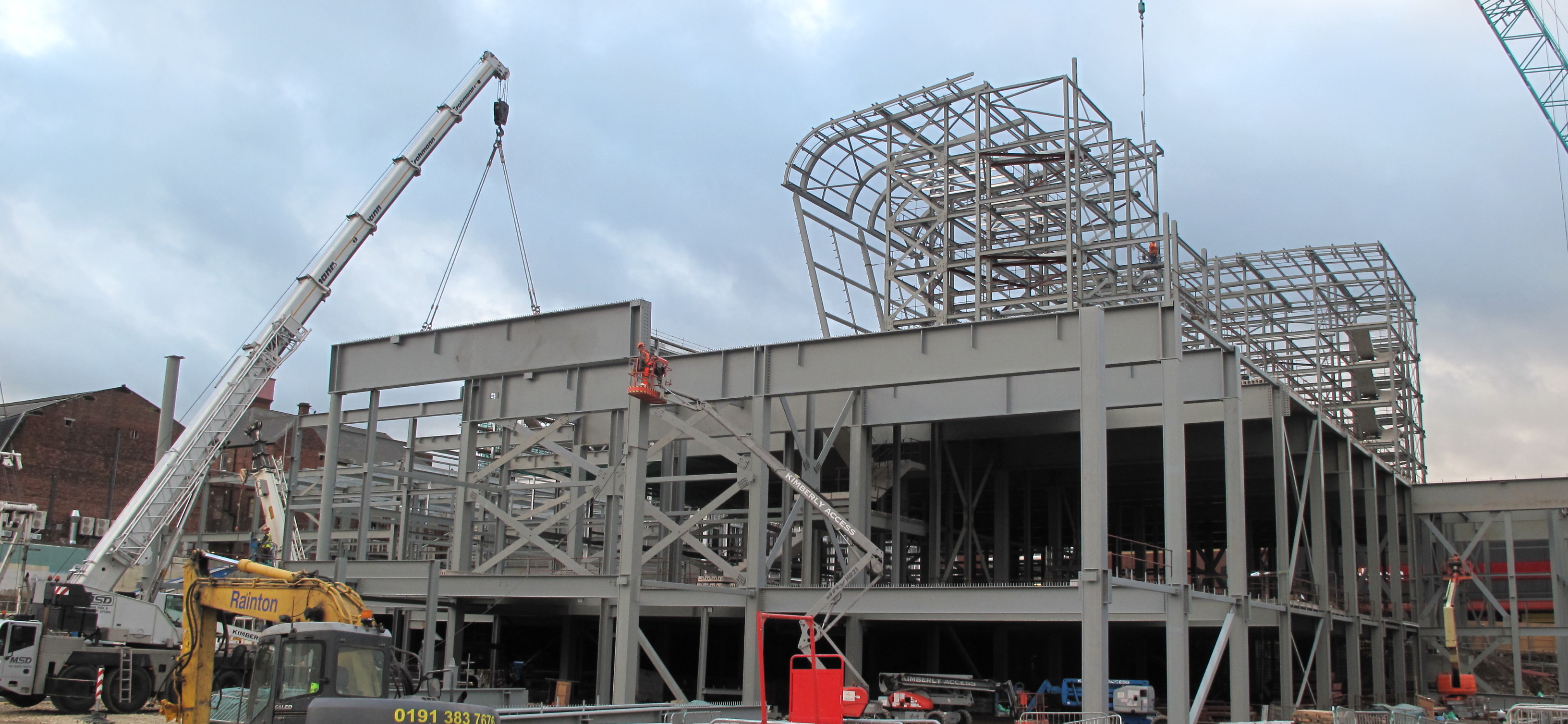 Plate girders.&lt;br&gt;&#39;&#39;(Image courtesy of William Hare Ltd.)&#39;&#39;